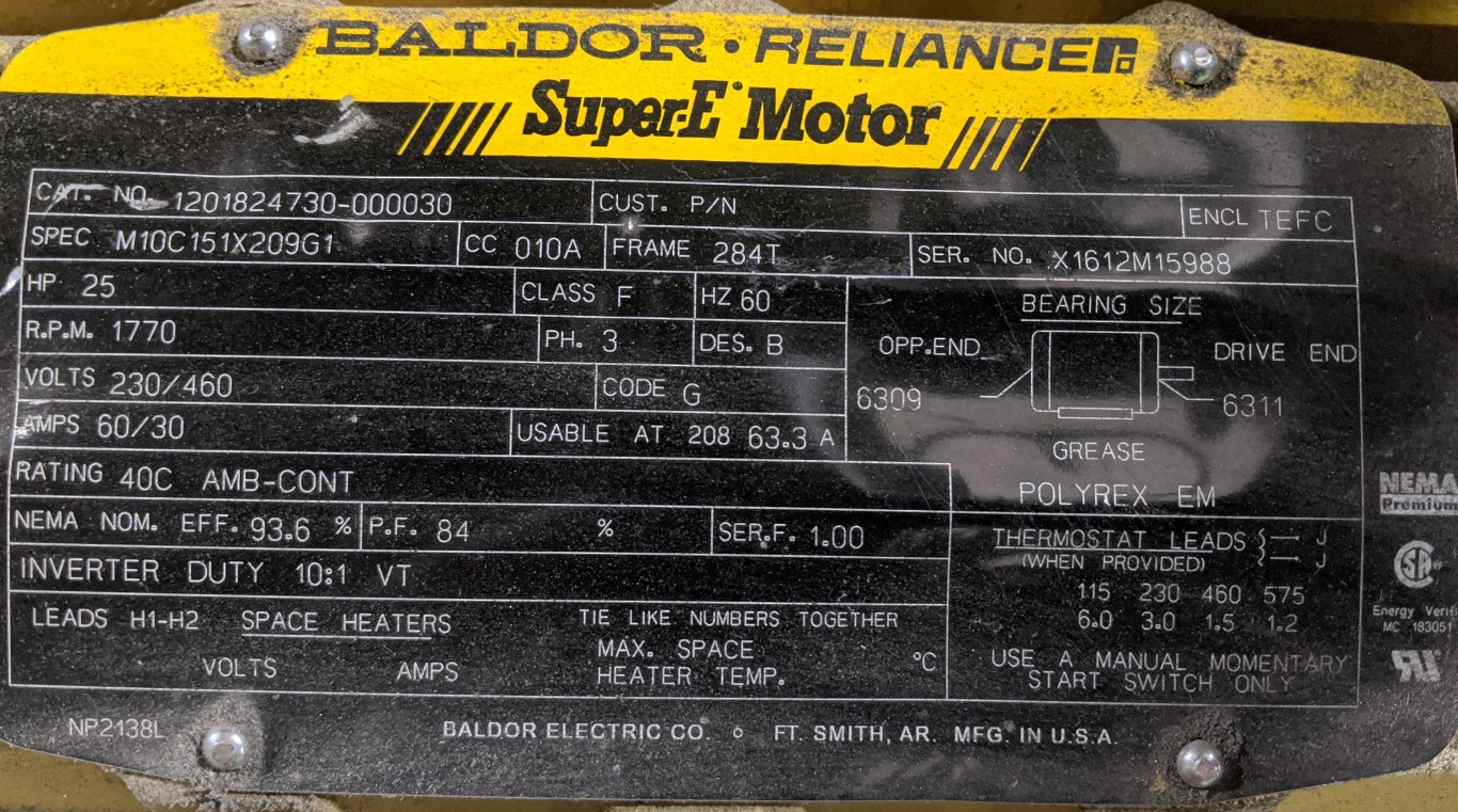New York Blower Centrifugal Blowers with Motors, Machine ID: 7701